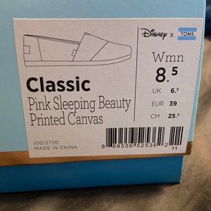 Limited Edition Disney Toms Sleeping Beauty